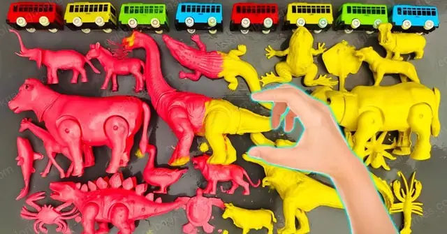 Juego de dinosaurios para colorear